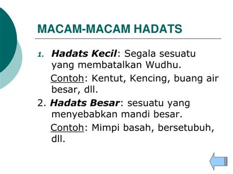 Maknanya kamu kena stop tgk muvee n drama seram dan hantu. PPT - THAHARAH PowerPoint Presentation - ID:2912051
