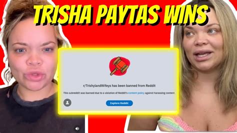 Trishyland Wifeys Subreddit Has Been Taken Down Drama Youtube