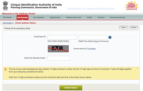 The official will provide you with your aadhar card status; How to Check your Aadhar Card Status Now | Check Aadhaar Card Status | eaadhaar.uidai.gov.in