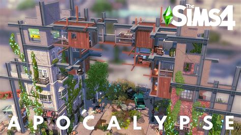 Post Apocalyptic House Off The Grid The Sims 4 Speed Build Nocc