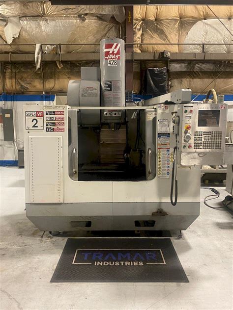Haas Vf 2ss Cnc Vertical Machining Center With 4th Axis Rotary Table