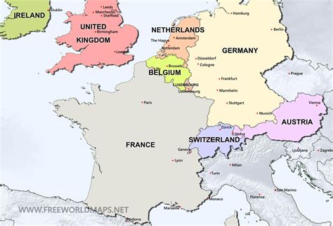 Europe Map Hd Posted By Brittany Garrett