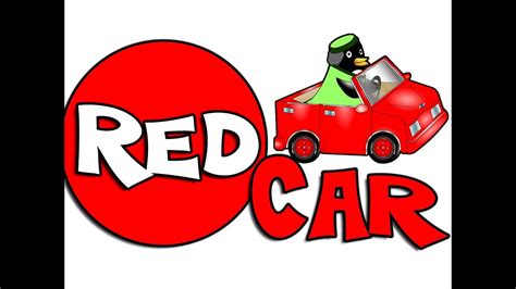 "Red Car Song" - Learn Colors in English, Learning Colours for Children