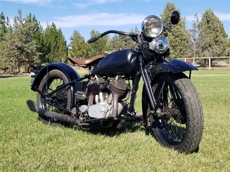 1933 Harley Davidson Vl 2 Barn Finds