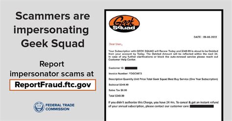How To Recognize A Fake Geek Squad Renewal Scam Stuttgart Daily Leader