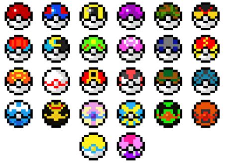 Pokemon Ball Png Pokemon Ball Pokeball Pixel Art 5147