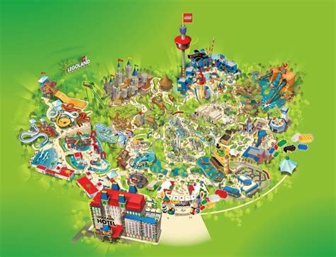 Hodně Kování Echo Legoland Map Zelený Regenerativní Náplast