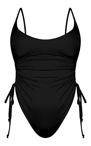 Krlagapas Womens Sexy One Piece Bathing Suit Tummy Control Swimsuit