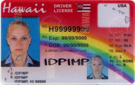 Fake Driver License Hawaii Dpimp Fake Id Be 21 Now With Scannable