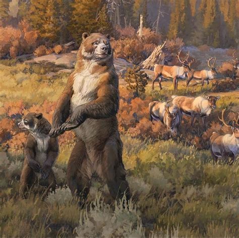 Arctodus Simus The North American Short Faced Bear By Beth Zaiken