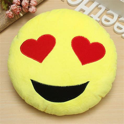 Soft Emoji Smiley Emoticon Yellow Round Cushion Pillow Stuffed Plush Toy Doll Buy Soft Emoji