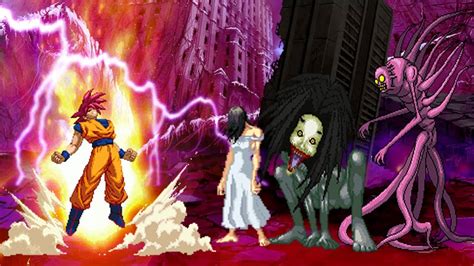 Kof Mugen Goku Vs Horror Team Youtube