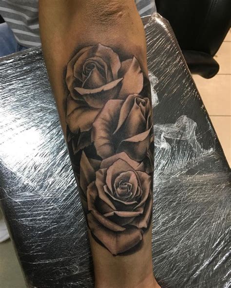 The detailed shading adds a nice touch and makes this tattoo more impressive. Tattoo Lettering For Men Ideas in 2020 | Forearm flower ...