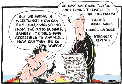 Book Tells Story Of Olympics ‘resilience Through Political Cartoons