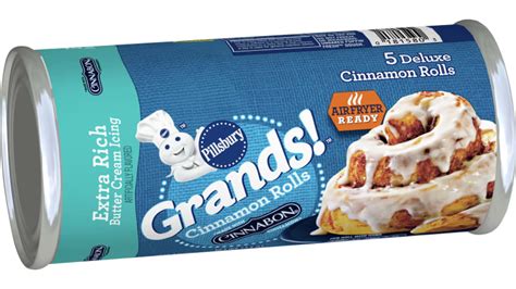 Pillsbury Grands Cinnamon Rolls With Extra Rich Butter Cream Icing