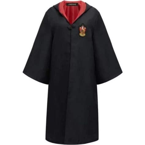 déguisement enfant harry potter hermione granger robe cape gryffondor cosplay 165cm