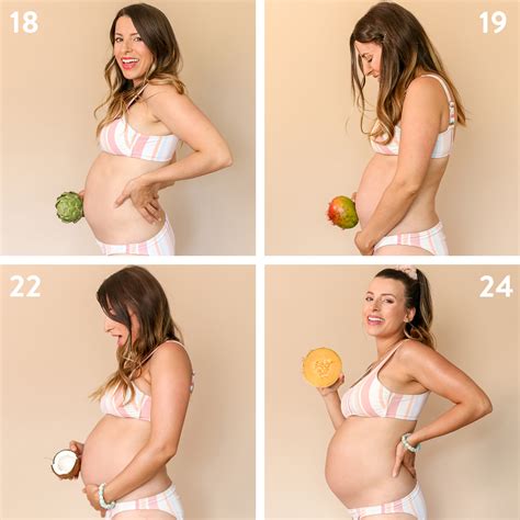 Pregnancy Transformation Week By Week Healthnut Nutrition