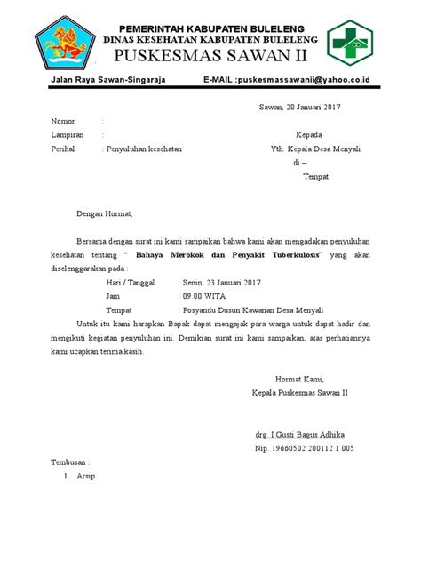 Jika kamu merasa ingin mengundurkan diri dari pekerjaan kamu saat ini, maka tidak ada salahnya untuk belajar membuat surat pengunduran diri. Surat Undangan Penyuluhan