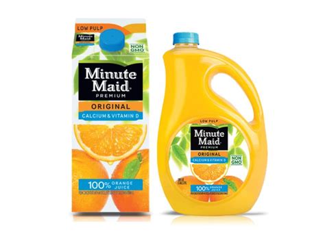 Minute Maid 100 Premium Original Orange Juice With Calcium And Vitamin