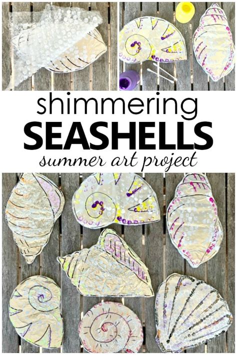 Seashell Art For The Senses Fantastic Fun And Learning