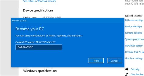 How To Change Rename Your Computer Name In Windows 10 Bluelighttech