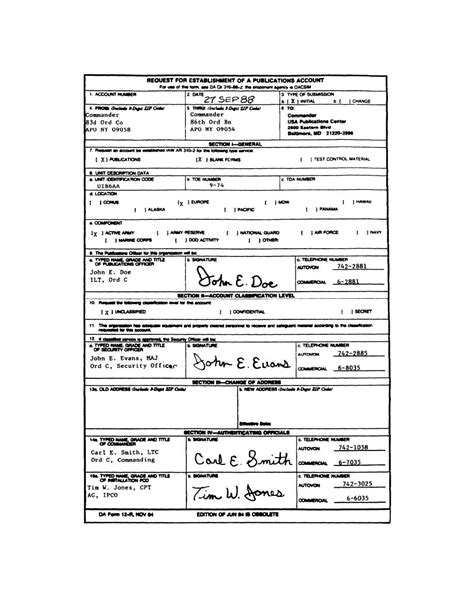Da Form 4651 R Fillable Printable Forms Free Online