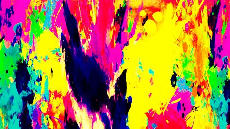 Abstract Color Splash United States Positive Business Designs