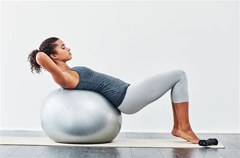 the exercise ball back stretches you should be doing daily well good lower back exercises