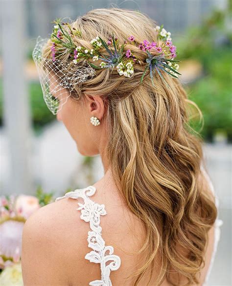 Ideas And Advice Flowers In Hair Rustic Wedding Hairstyles Bridal Hair