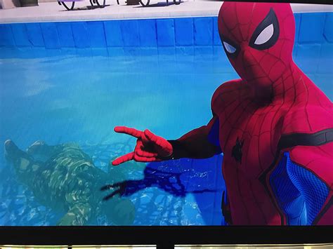Quick Selfie With The Man Who I Drowned In A Pool Rspidermanps4