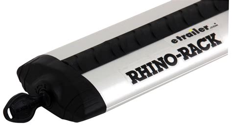 Rhino Rack Vortex Aero Crossbar Aluminum Silver 49 Long Qty 1
