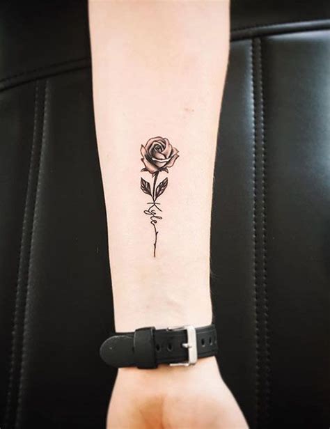 flaunt these stylish 30 name tattoos to honor your loved ones rose tattoo with name name