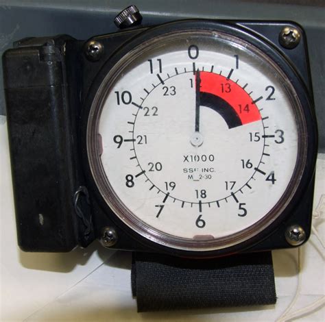 Ma 2 30 Wrist Altimeter Indicator National Museum Of The United