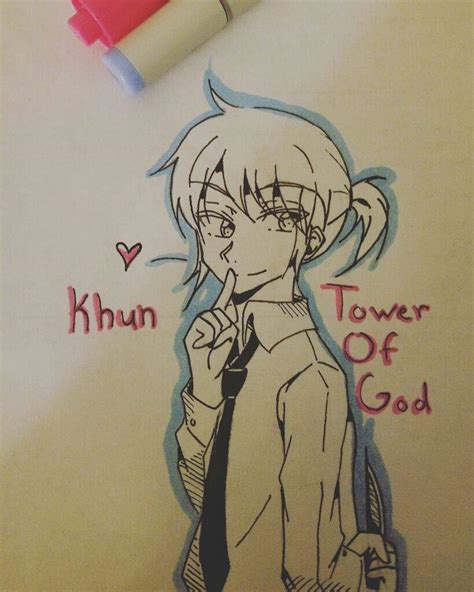 Drawing Of Khun From Tog Anime Amino