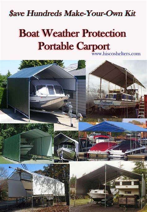 Create a homemade rv cleaner along and a homemade rv roof cleaner using these easy steps. Make-Your-Own Boat Weather Protection Portable Carport ...