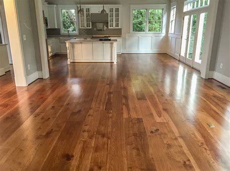 #1 common red oak with pallmann white seal. Early American Floor Stain - The Arts