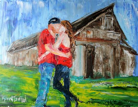 Commission A Custom Original Oil Painting Wedding Romance Etsy