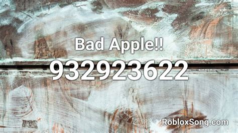 Bad Apple Roblox Id Roblox Music Code Youtube