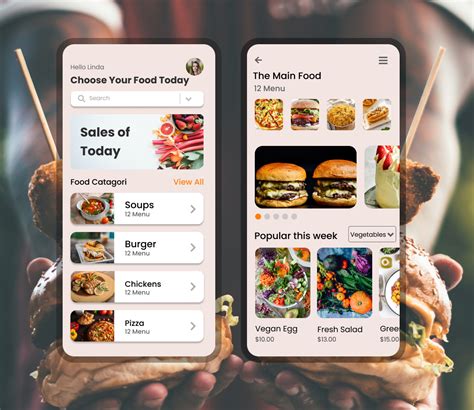 Food App UI Kit Freebie Figma