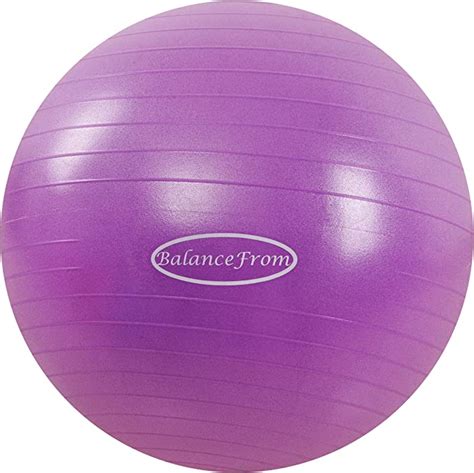 Balancefrom Anti Burst And Slip Resistant Exercise Ball Yoga Ball Fitness Ball Birthing Ball