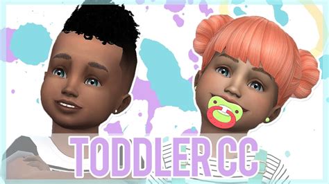 Decor toy fridge | 3. THE SIMS 4|HUGE TODDLER CC FINDS|HAIR&CLOTHING! - YouTube