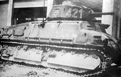 Somua S35 Number 421 Panzerkampfwagen 35s 739 F World War Photos