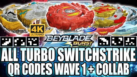 All Qr Codes Turbo Switchstrike Wave Red Regulus Beyblade Burst Turbo App Qr Codes Youtube