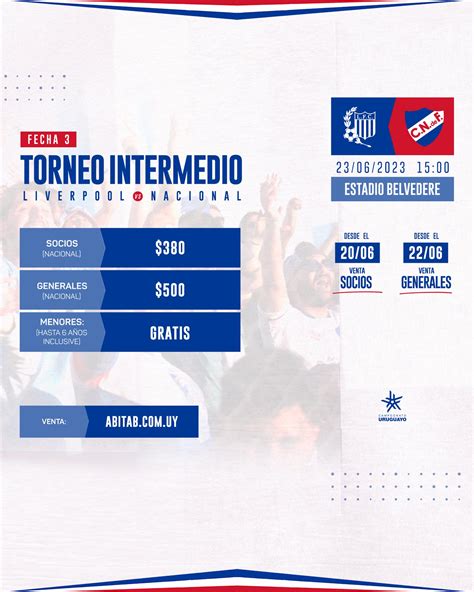 Nacional On Twitter Habilitada La Venta De Entradas Generales Para