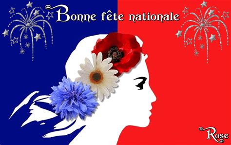 Le quatorze juillet is a day of celebrating french culture. bonne fête nationale