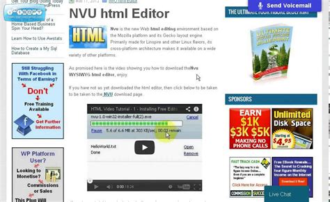 Just type the html and it will be shown below. Free HTML Editor - YouTube