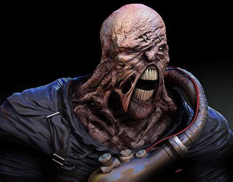 It took us 6 hours and 12 minutes to complete the main campaign on the resident evil 3 remake review: zRE Nemesis by dopepope on DeviantArt in 2020 | Resident ...