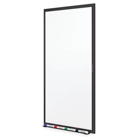 Quartet Gloss Finish Steel Dry Erase Board Wall Mounted 36 Inh X 48 Inw White 48lw83 Sm534b
