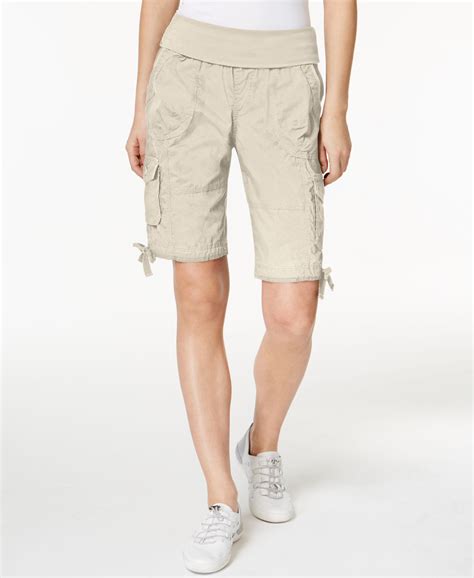 Calvin Klein Cotton Pull On Bermuda Cargo Shorts And Reviews Shorts