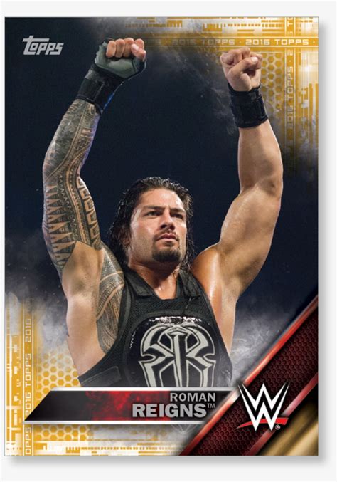 Roman Reigns 2016 Topps Wwe Now Then And Forever Base Wwe Topps 2017